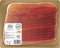 Mängden socker i Jambon Cru Vieille Réserve 12 Tranches Aoste