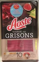 Mängden socker i Viande de grisons