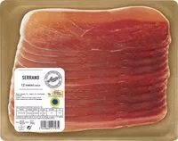 Mängden socker i Jambon Serrano 12 tranches Aoste