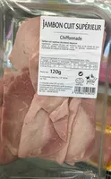 Mängden socker i Jambon cuit supérieur Chiffonnade