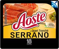 Mängden socker i Le Quart Tranché Serrano  - Aoste