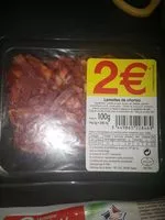 Mängden socker i Lamelles de Chorizo