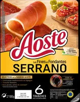 Mängden socker i Serrano