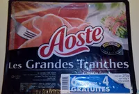 Mängden socker i Les grandes tranches 6+4 tranches gratuites de jambon cru