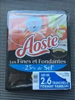 Mängden socker i Jambon sec Aoste