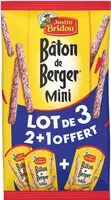 Mängden socker i Bâton de Berger, nature