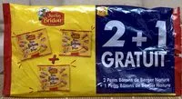 Mängden socker i Petits Bâtons de Berger Nature (2+1 gratuits)
