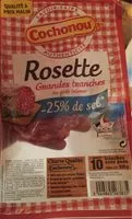 Mängden socker i Rosette grande tranche