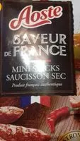 Mängden socker i mini stick saucisson sec