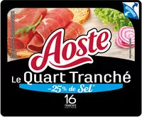 Mängden socker i Le Quart Tranché -25% de sel
