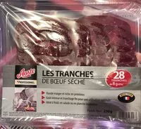 Mängden socker i Les Tranches de Bœuf Séché