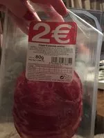 Mängden socker i Coppa 8 tranches