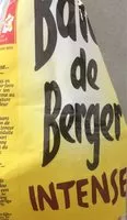 Mängden socker i Baton de berger intense