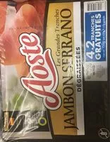 Mängden socker i Jambon serrano