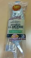 Mängden socker i Saucisson sec à l'ancienne