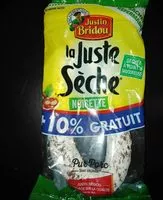 Mängden socker i La juste sèche noisette