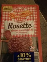 Mängden socker i Rosette grandes tranches