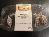 Mängden socker i Bouchées de saucisson nature