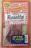 Mängden socker i Rosette Grandes Tranches