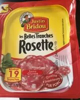 Mängden socker i Les belles tranches de rosette