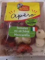 Mängden socker i Mélange de tomates semi séchées et mozzarella assaisonnées