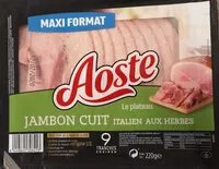 Mängden socker i Jambon cuit italien aux herbes