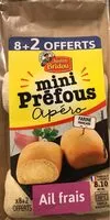 Mängden socker i Mini Préfous