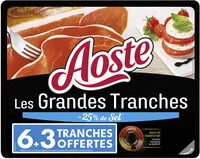 Mängden socker i Lee Grandes Tranches -25% de Sel