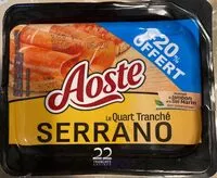 Mängden socker i Serrano