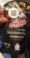 Mängden socker i Les mini saucissons secs
