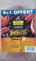 Mängden socker i Chorizo doux barbecue