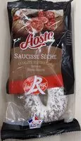 Mängden socker i Saucisse sèche Label Rouge