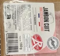 Mängden socker i Jambon cuit qualité supérieure