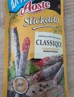 Mängden socker i Stickado Classique (Salami Stick)
