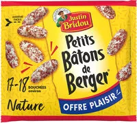 Mängden socker i Petits bâtons de Berger