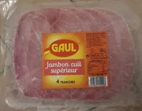 Mängden socker i Jambon cuit supérieur