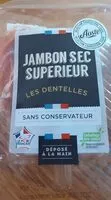 Mängden socker i Jambon sec supérieur les dentelles