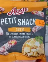 Mängden socker i Petit snack cheese