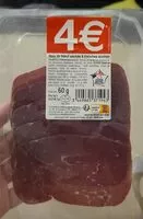 Mängden socker i Noix de bœuf séchée