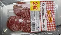 Mängden socker i Saucisson aux noisettes