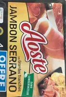 Mängden socker i Jambon serrano