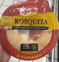 Mängden socker i Paleta espagnol et fromage fondu
