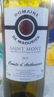 Mängden socker i Vin saint mont rouge