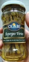 Mängden socker i Asperges vertes