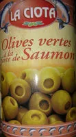 Mängden socker i Olives Vertes Farcies Au Saumon