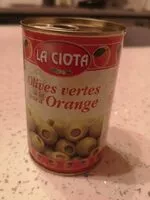 Mängden socker i Olives vertes à la farce d'orange