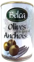 Mängden socker i Olives vertes à la farce d'anchois