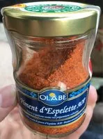 Mängden socker i Piment d'Espelette AOC