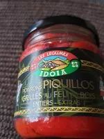 Mängden socker i Poivrons piquillos