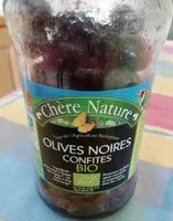 Mängden socker i Olives noires confites